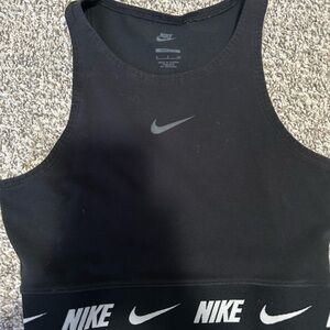 Nike Black Sports Tank Top